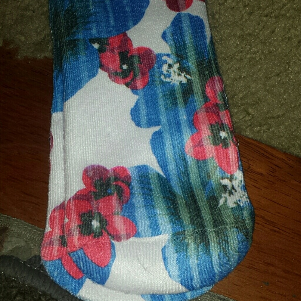 Flower socks - Picture 3 of 4